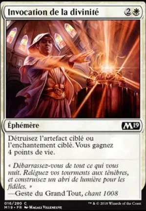 Invocation de la divinité