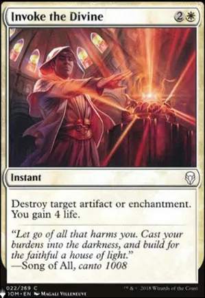 Invocation de la divinité