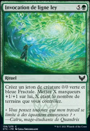 Invocation de ligne ley