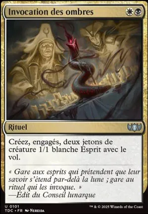 Invocation des ombres