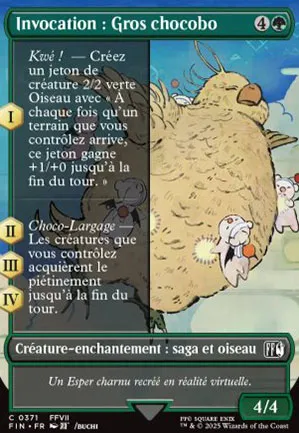 Invocation : Gros chocobo
