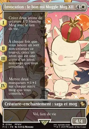 Invocation : le bon roi Moggle Mog XII