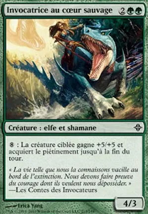 Invocatrice au cœur sauvage