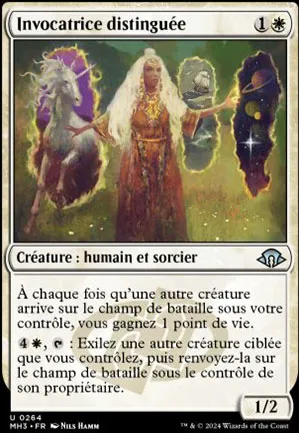 Invocatrice distinguée