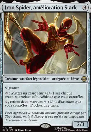Iron Spider, amélioration Stark