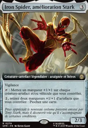 Iron Spider, amélioration Stark