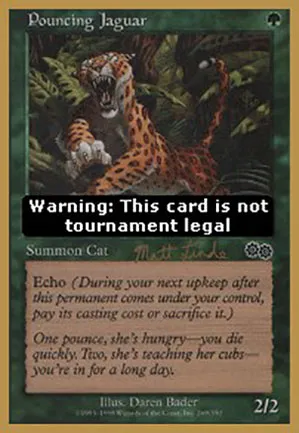 Jaguar bondissant