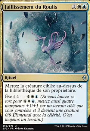 Jaillissement du Roulis