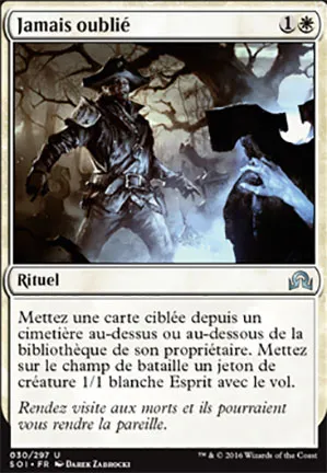 Jamais oublié