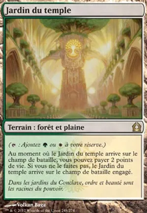Jardin du temple