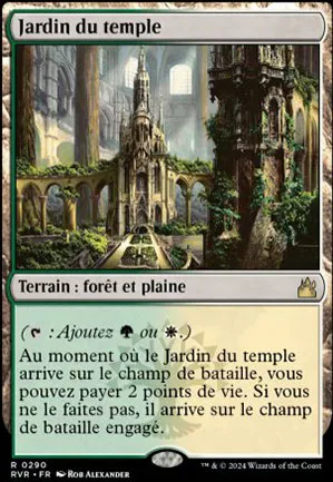 Jardin du temple