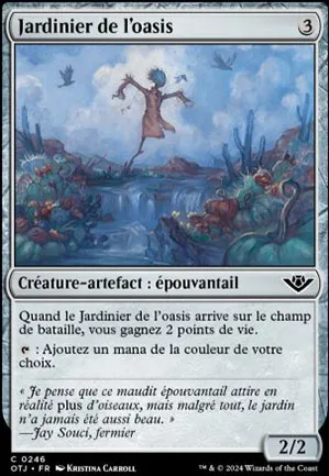 Jardinier de l'oasis
