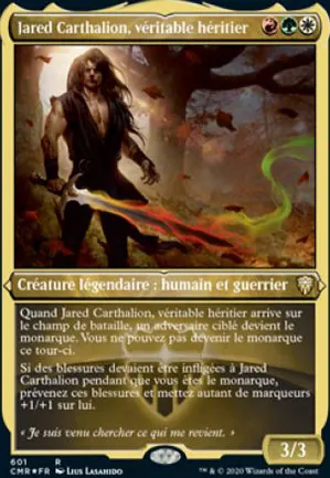 Jared Carthalion, véritable héritier