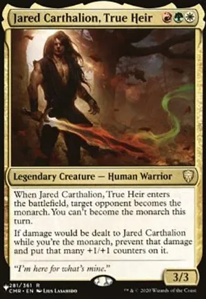 Jared Carthalion, véritable héritier