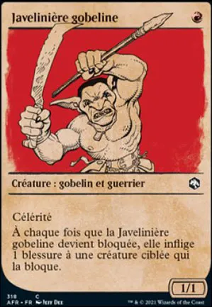 Javelinière gobeline