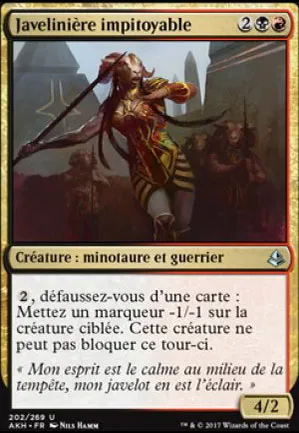 Javelinière impitoyable