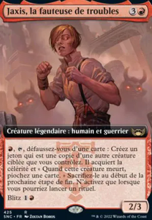 Jaxis, la fauteuse de troubles
