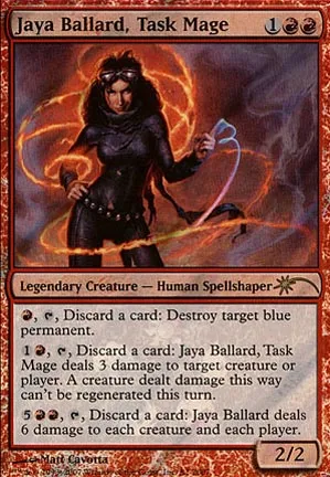 Jaya Ballard, mage de force
