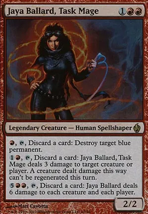 Jaya Ballard, mage de force