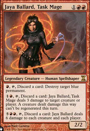 Jaya Ballard, mage de force