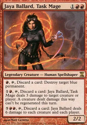 Jaya Ballard, mage de force