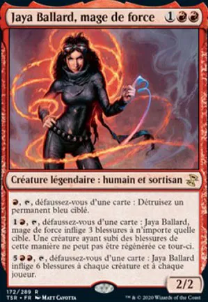 Jaya Ballard, mage de force