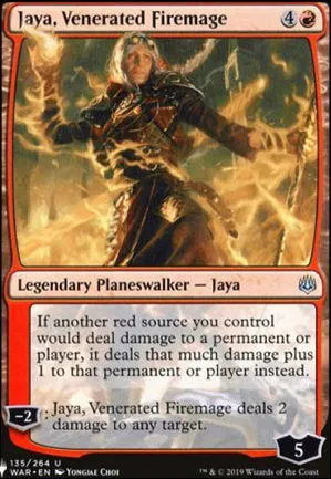 Jaya, mage du feu vénérée