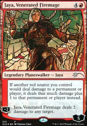 Jaya, mage du feu vénérée