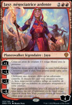 Jaya, négociatrice ardente