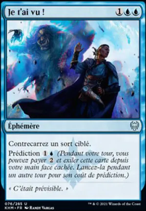 Je t'ai vu !
