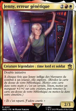 Jenny, erreur génétique