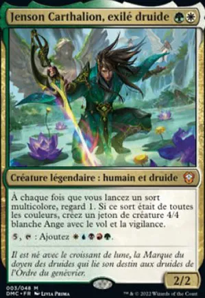 Jenson Carthalion, exilé druide