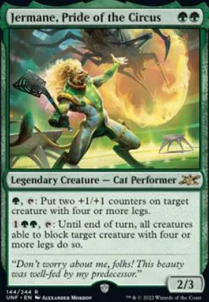 Jermane, Pride of the Circus