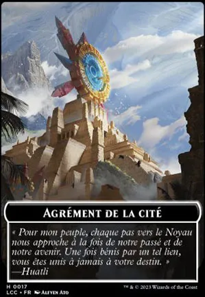 [Jeton] Agrément de la cité