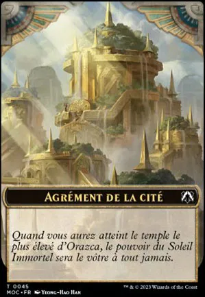 [Jeton] Agrément de la cité