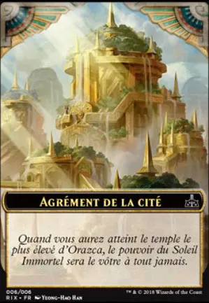 [Jeton] Agrément de la cité