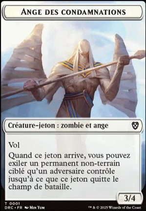 [Jeton] Ange des condamnations
