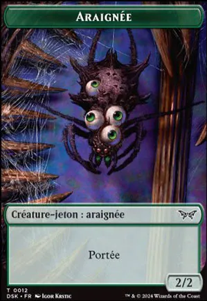 [Jeton] Araignée