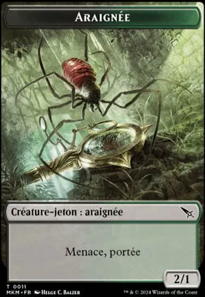 [Jeton] Araignée