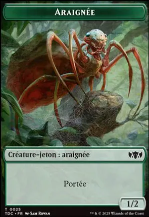 [Jeton] Araignée