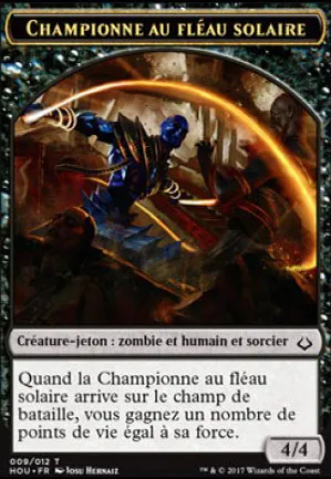 [Jeton] Championne au fléau solaire