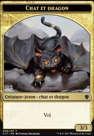 [Jeton] Chat et dragon