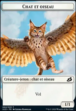 [Jeton] Chat et Oiseau