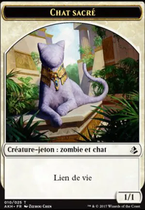[Jeton] Chat sacré