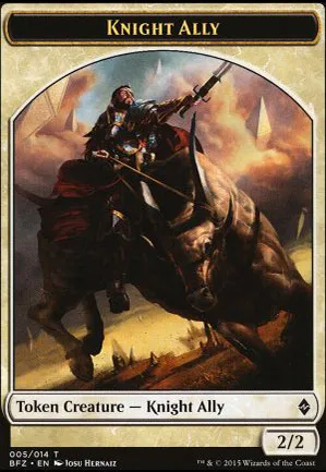 [Jeton] Chevalier et allié