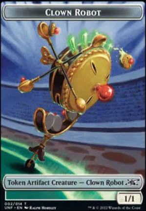[Jeton] Clown et robot