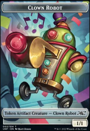 [Jeton] Clown et robot