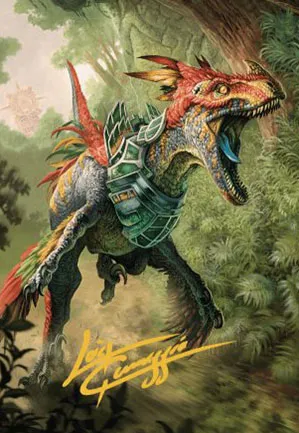[Jeton] Dinosaure – Illustration