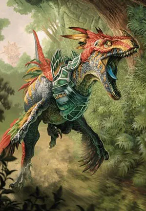 [Jeton] Dinosaure – Illustration