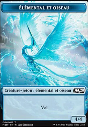 [Jeton] Élémental et Oiseau